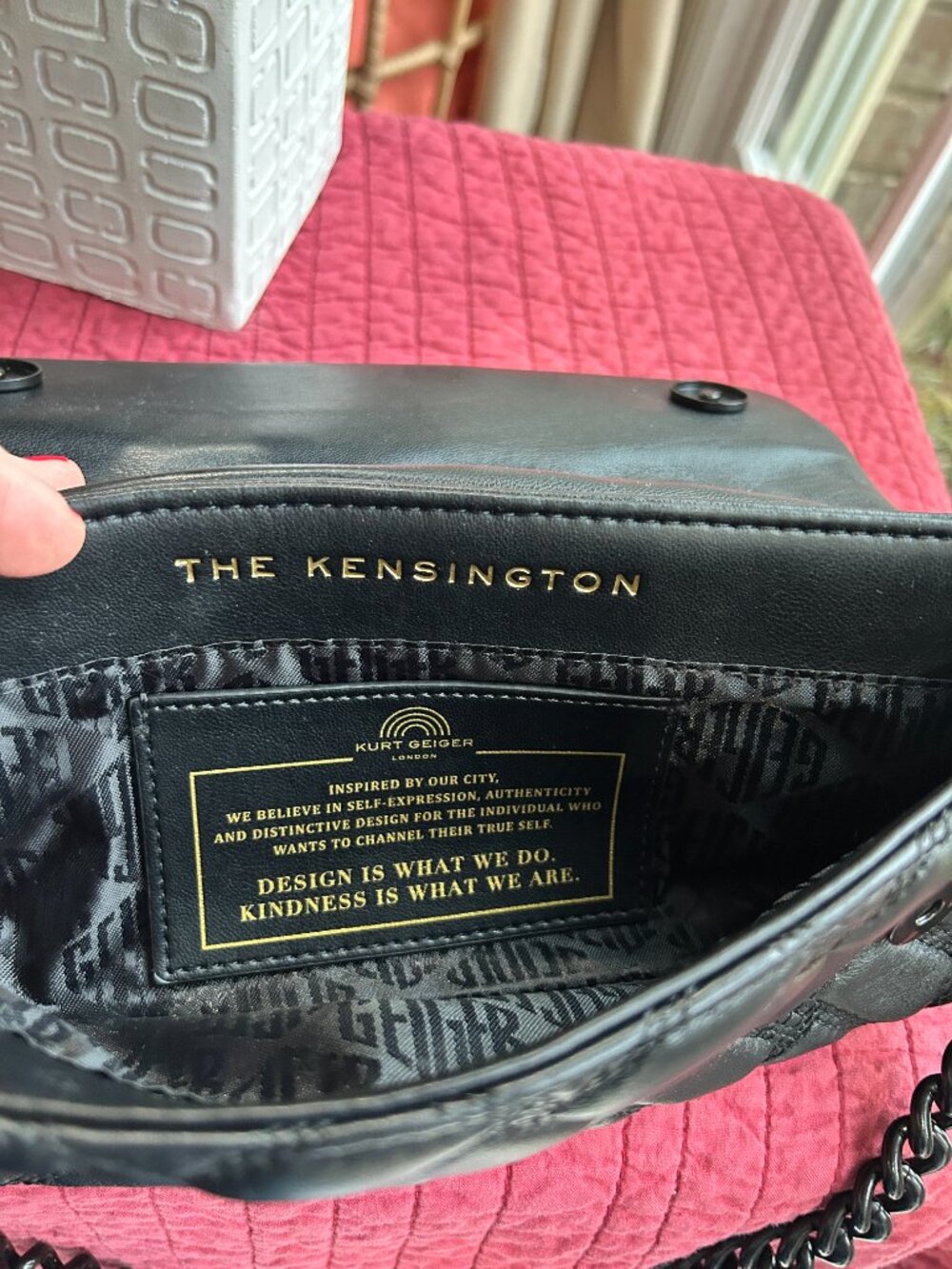 Kurt Geiger Kensington Drench bag - Picture 13 of 15